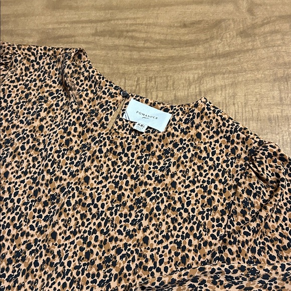 Tuckernuck Pomander Place Carlota Peplum Top Leopard Animal Print XXL
X - Picture 11 of 17